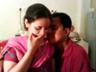 desi girl boobs press by BF